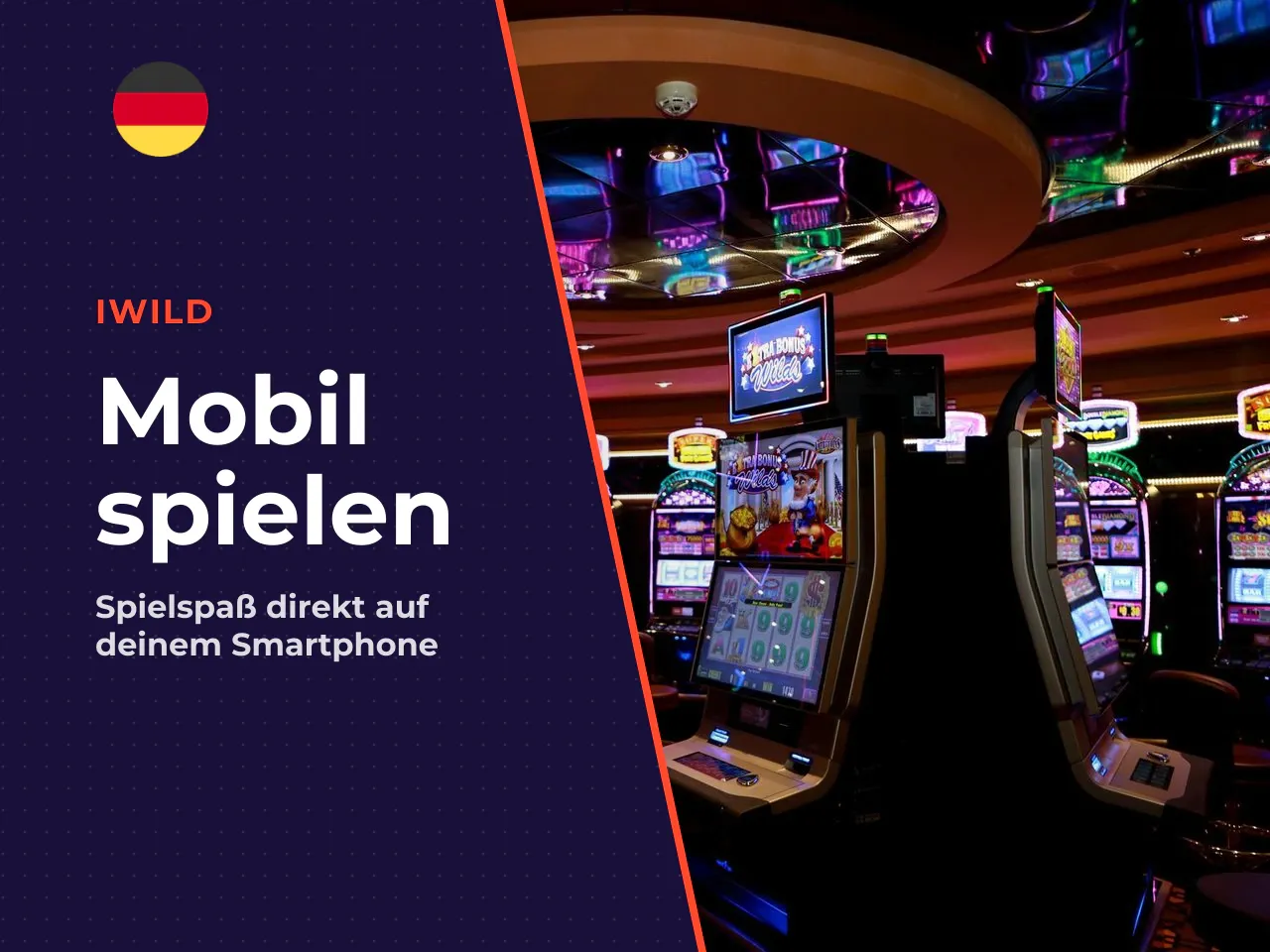 Spiel auf Smartphone und Tablet. Technisch