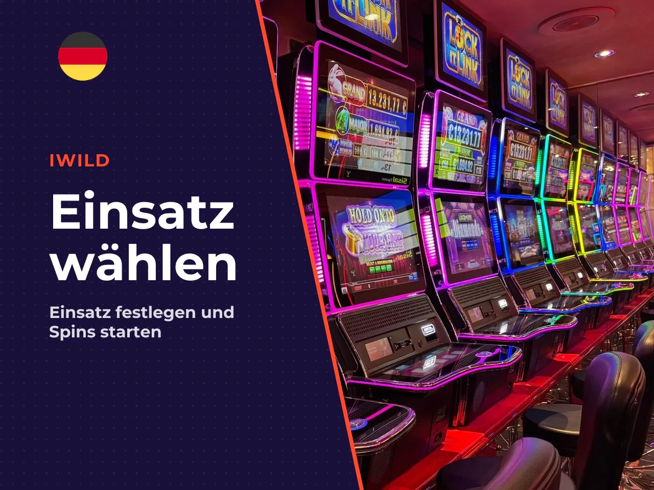 Einsatz wählen und El Torero Spins