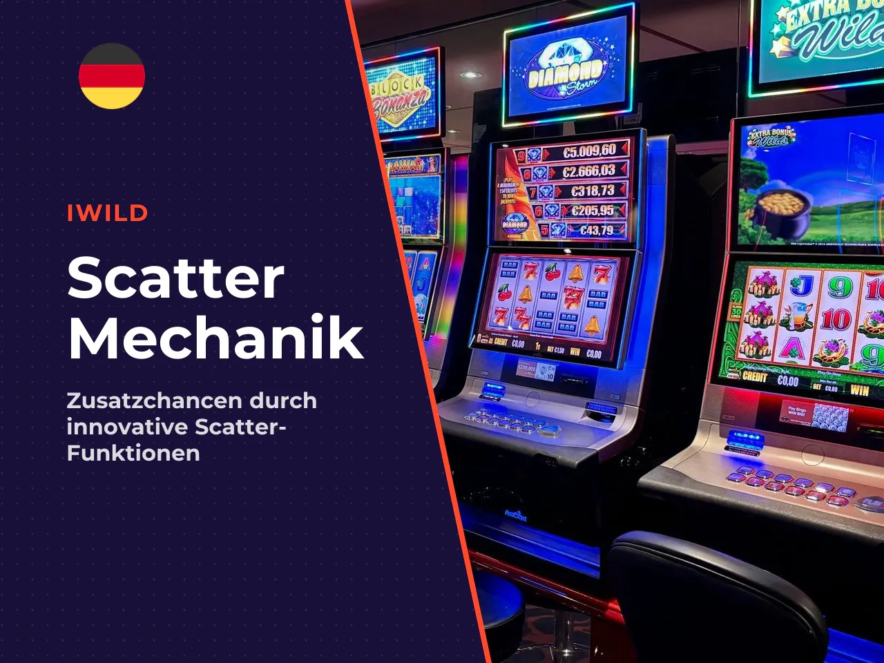 Landen im Basisspiel lediglich 2 Scatter