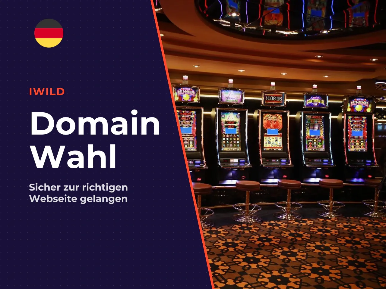 Welche iWild-Casino-Domain nutzen .com, .eu oder
