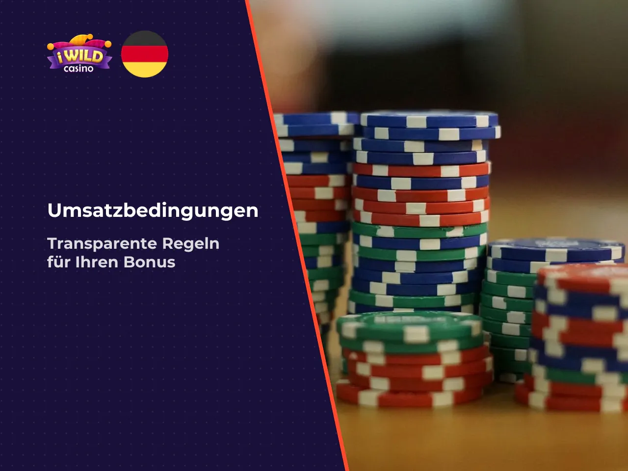 1. Umsatzanforderung Wager Bei iWild wird