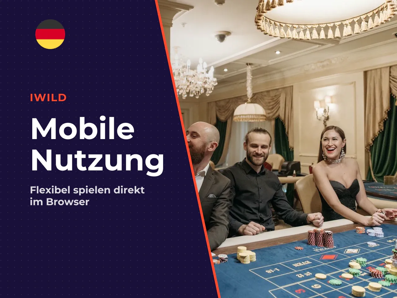 Anleitung iWild Casino auf dem Smartphone