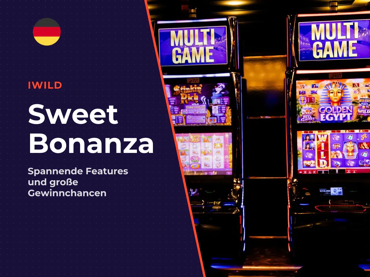 1 Sweet Bonanza im iWild Casino