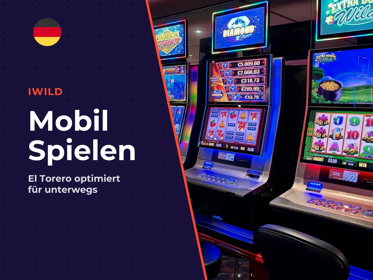 El Torero mobil auf Smartphone und