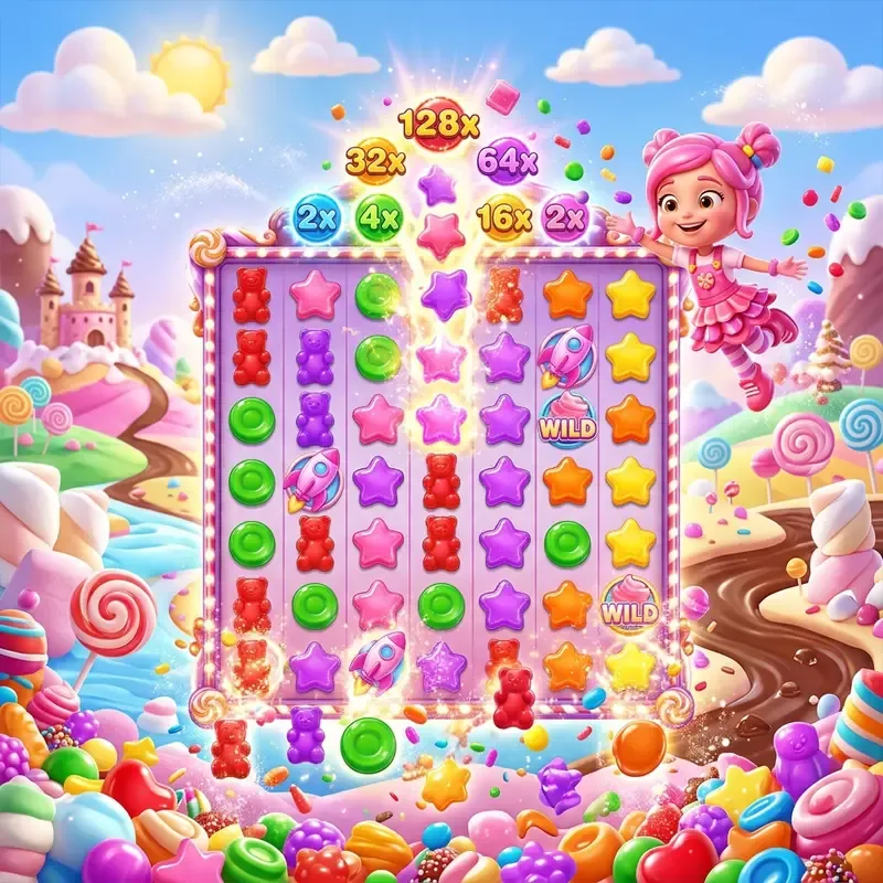 Sugar Rush kostenlos spielen Demo, Freispiele