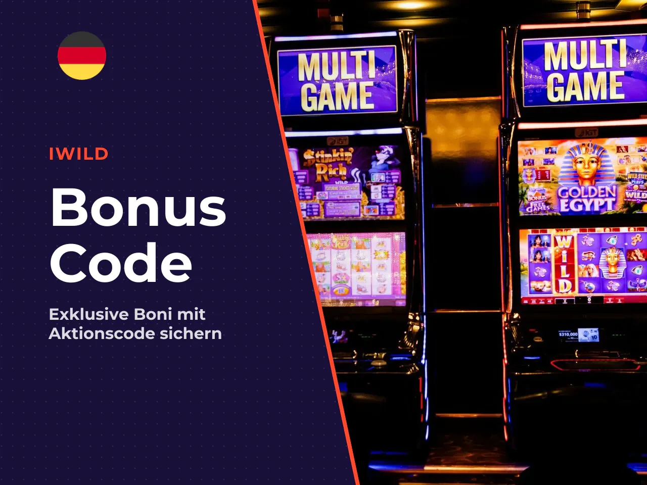 Wann ein iWild Casino Bonus Code