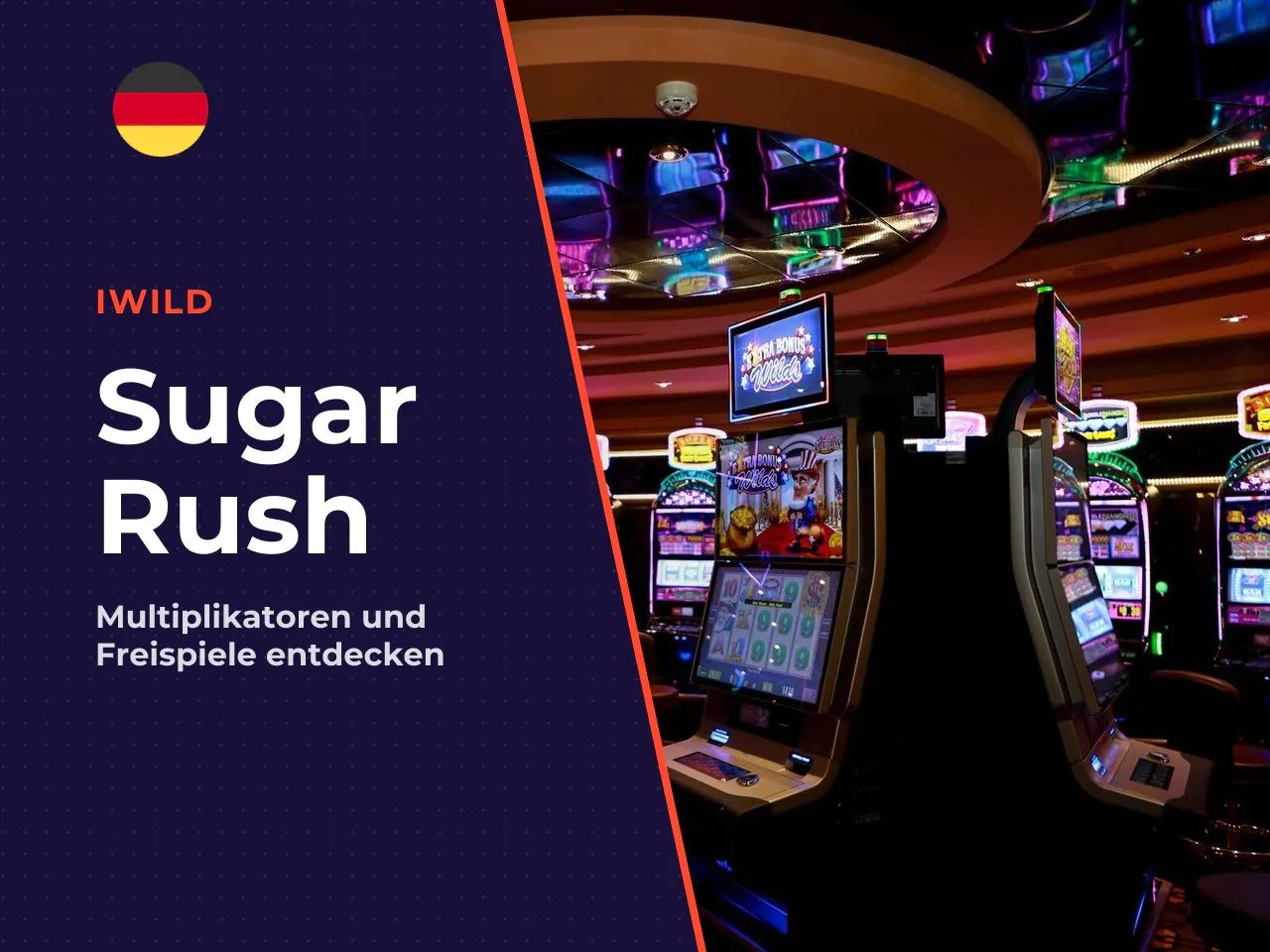 Sugar Rush Freispiele und Multiplikatoren. Das