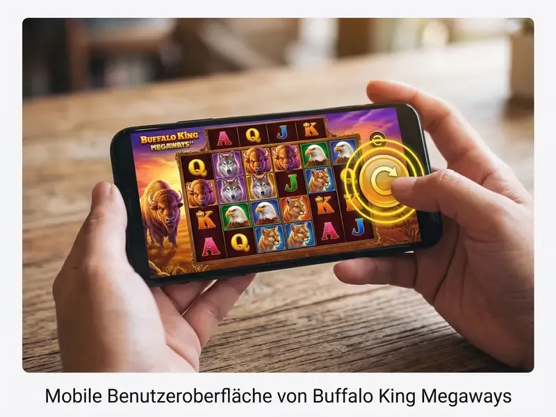 Buffalo King Megaways Mobil Ansicht Smartphone